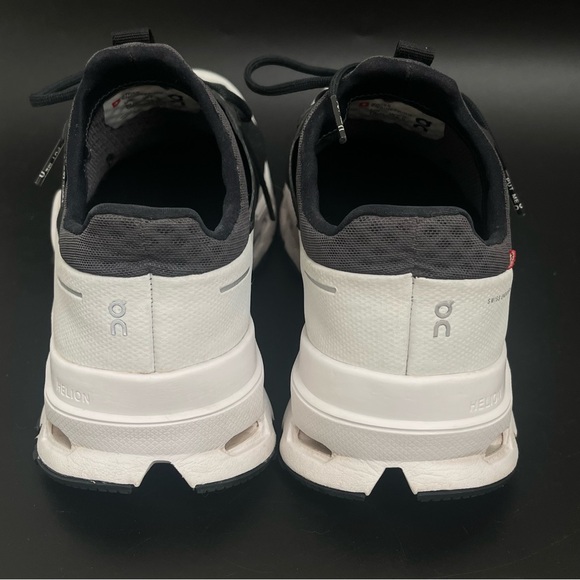 On Cloud Cloud Ultra Trail Running Shoes Womens Sz 7.5 Black & White - Picture 9 of 14